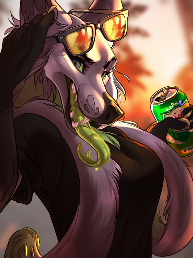 thepakshi's tweet photo. Some step-by-step shots of my latest work for lovely @Fiery_woof featuring their character Parasite! (´｡• ω •｡`) I'll be posting more step-by-step shots and WIPs of my future work here on Twitter so stay tuned!~ https://t.co/eZ9OQ3kEZq
