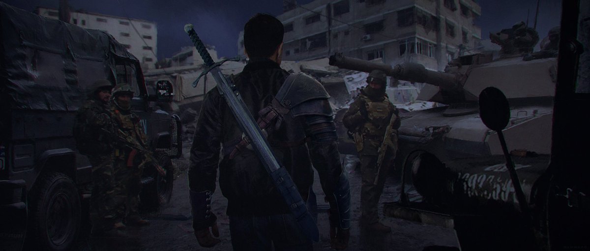 mattbed's tweet photo. https://t.co/vpHtlb3rGz

#FinalFantasy #CallofDuty #conceptart https://t.co/VDSasJ4nVo