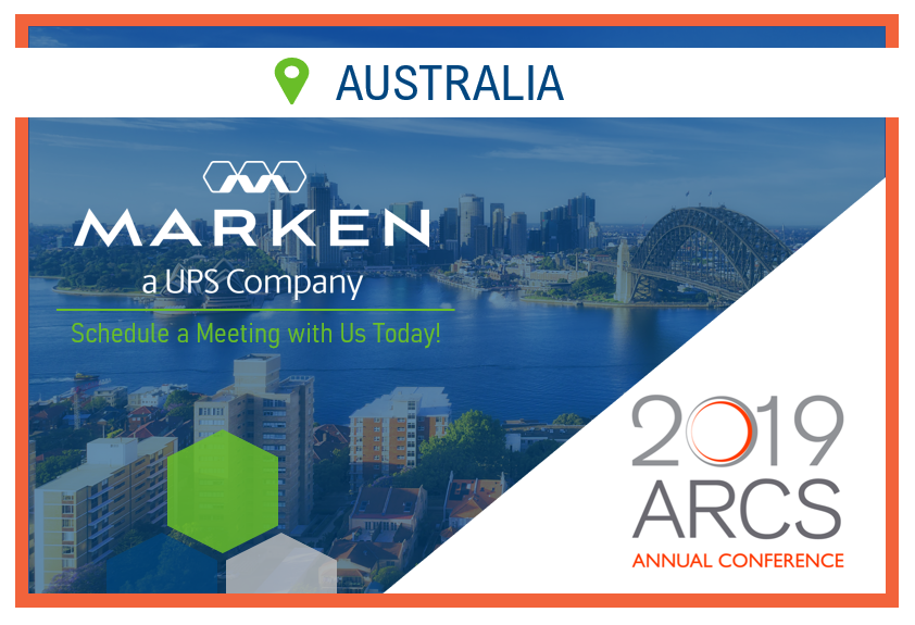 MARKEN_LLP's tweet photo. At the #ARCS2019 in #Sydney, Australia #Marken is proud to be included amongst a diverse community of industry professionals, showcasing their impact and #thoughtleadership on the development and #regulation of #therapeuticgoods. Schedule a meeting with us at info@marken.com. https://t.co/bpKaqINorq