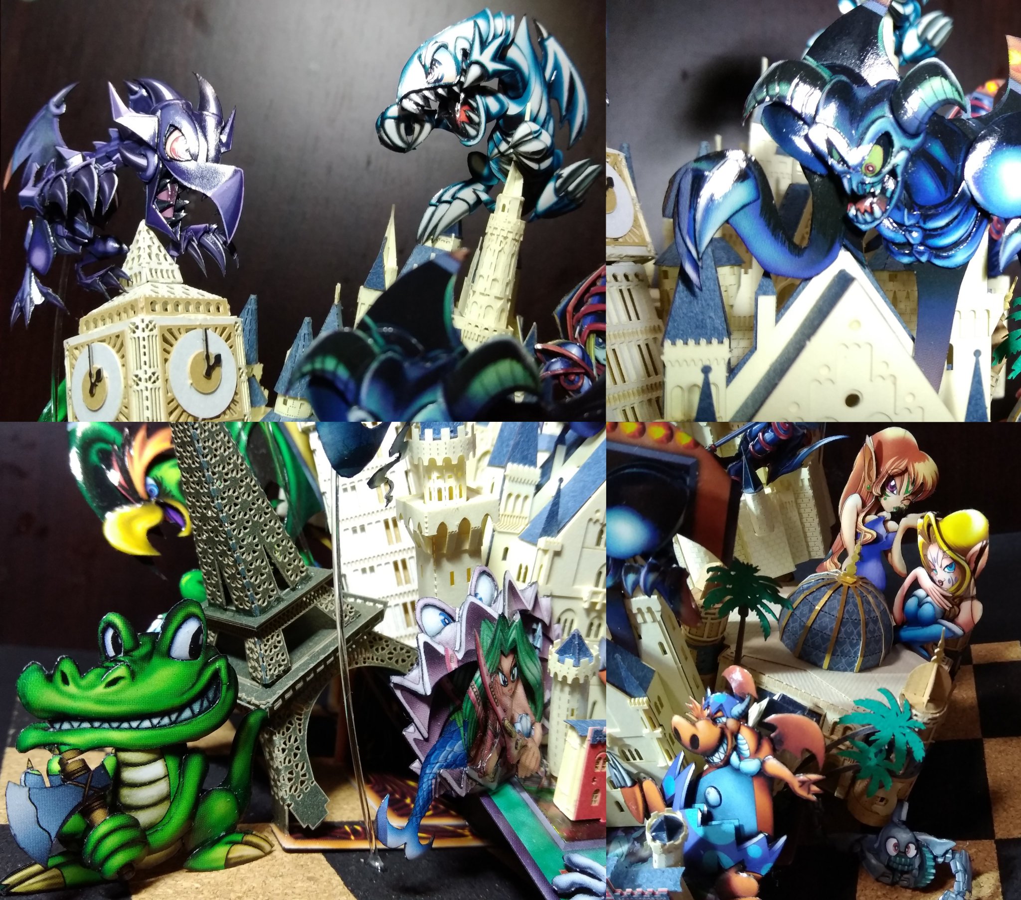 ぱらぴえろ 第55作 トゥーン ワールド トラベリング 過去に作成したトゥーンワールドの新規リメイクです 構想等考えつつ作製していたら半年かかっていました 4枚目が前作との比較になります リプより動画もどうぞ 遊戯王 新作シャドーボックス