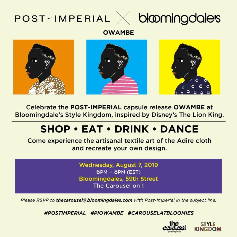 TOMORROW!!! POST-IMPERIAL LION KING PARTY AT BLOOMINGDALE'S - mailchi.mp/452622323438/p…