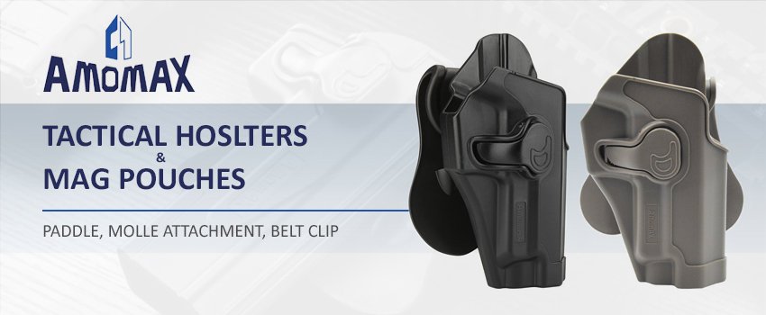 AirsoftProCZ's tweet photo. New, high quality pistol and magazine holsters by Amomax in our offer.

https://t.co/GSR07TXFFG https://t.co/dQf5F8xLut