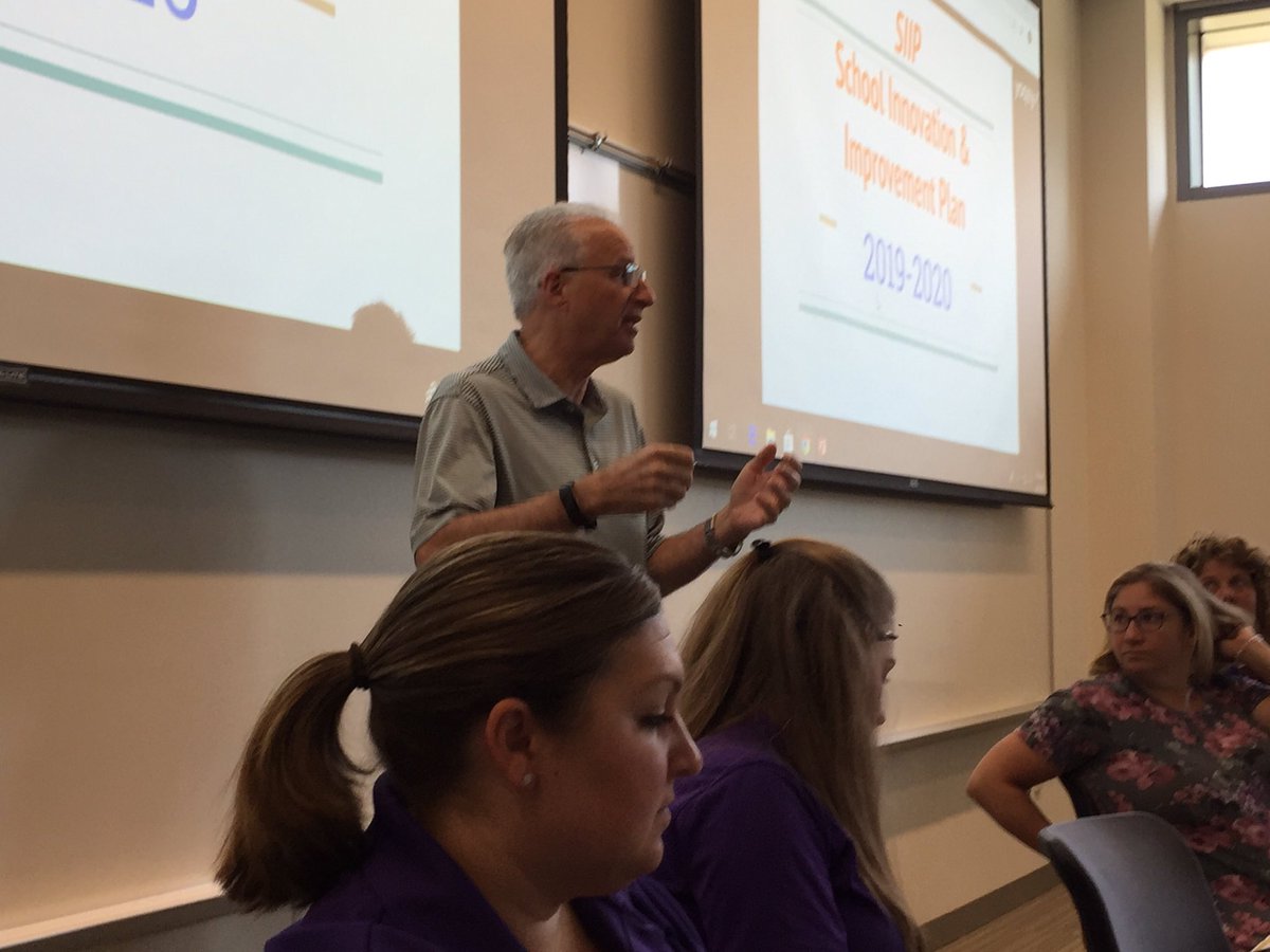 Ms_Eby's tweet photo. Thank you Dr. Mark Ginsberg and George Mason University for hosting LBSS’s Instructional Council Retreat on August 5th and 6th. We are proud to be partners! #FCPSLBSS #BruinPride #imaginewhen https://t.co/nsgJRSR6Mj