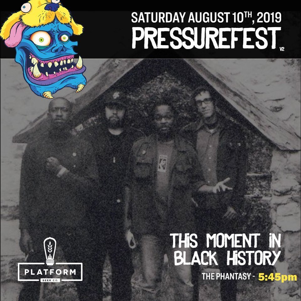 tinypatron's tweet photo. This Moment In Black History at #PressureFest this SATURDAY! We play The Phantasy at 545.
Schedule and acts here - https://t.co/y7mXxNpSW6 https://t.co/JWna1ketX5
