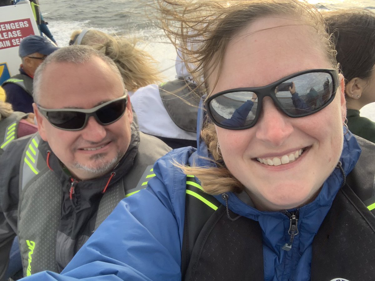 Last minute road trip led to a whale watching tour on a zodiac on Cape Breton Island. Very windy and choppy drive but an awesome time!! Saw a large fin whale!! #koolsummerselfie <a href="/KoolFMBarrie/">107.5 KOOL FM</a>
