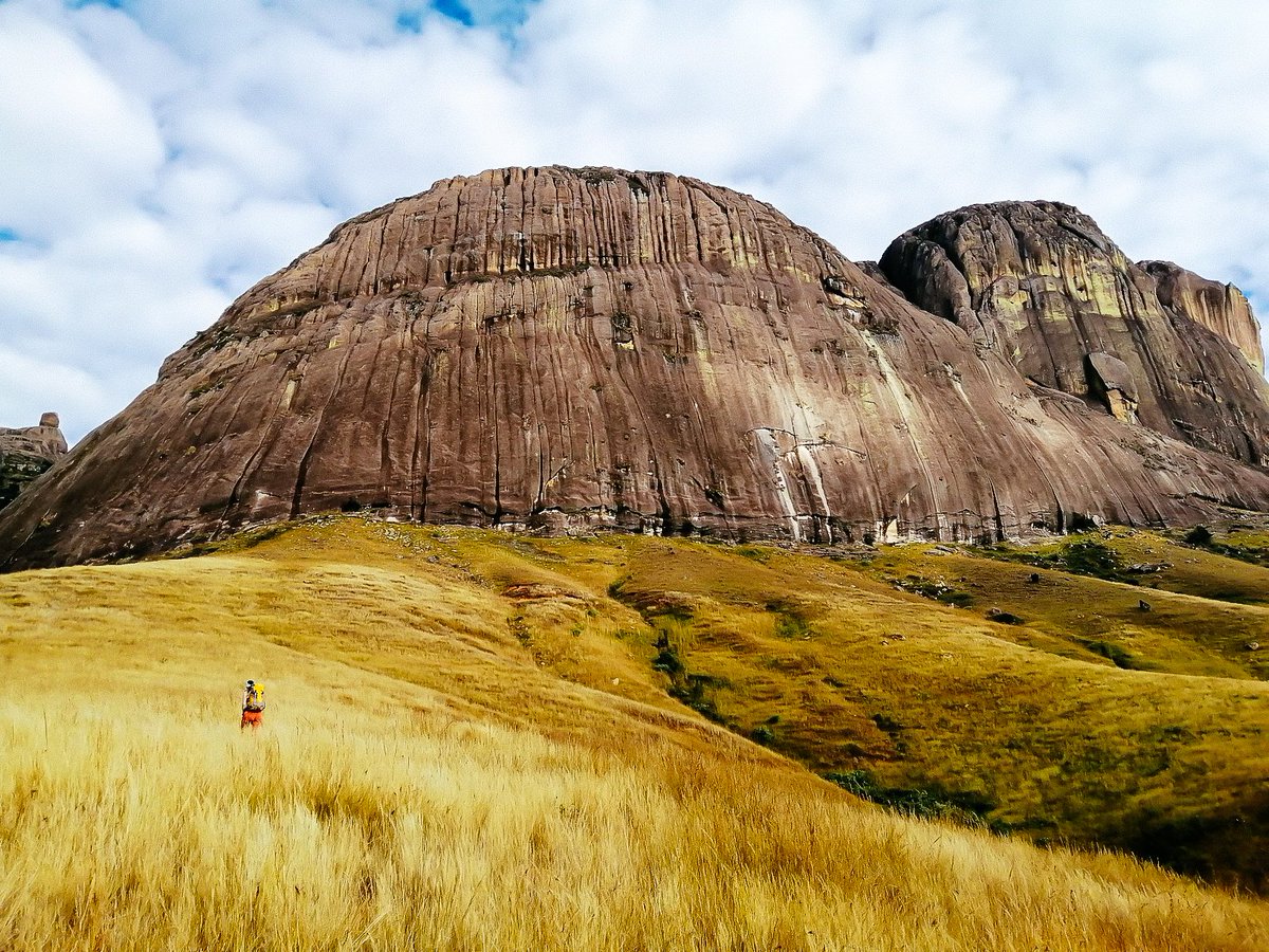 theprojectzine's tweet photo. 'I’ve only experienced similar views once before; driving into Yosemite Valley. El Capitan and the surrounding formations changes a climbers’ perception of scale forever.' Our latest feature by @BrokenBennett from Tsaranoro Massif, Madagascar https://t.co/YC88Hu3JfQ https://t.co/Shfhdh206h