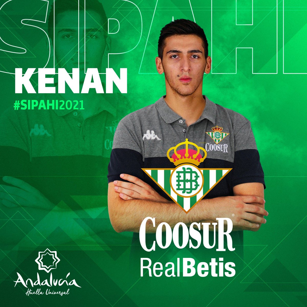 BaloncestoSev's tweet photo. 📣 OFICIAL | Kenan Sipahi, nuevo jugador del #CoosurBetis✍️🏼🏀🇹🇷

¡Bienvenido a tu nueva casa, @kenanspahi! 👋🏼💚🏠

➡ https://t.co/JhJ1a5P2aF

#Sipahi2021 https://t.co/DR754eoHHV