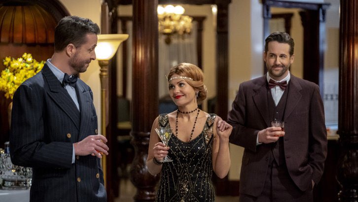 NiallMatterFans's tweet photo. One down, two to go...Be sure to set your DVRs and tune in to @hallmarkmovie this Sunday 8/11 at 9pm/8c for the 2nd all new #AuroraTeagardenMysteries movie #AnInheritanceToDieFor We’re ready, are you? @candacecbure @niallmatter @TheRealMarilu #Sleuthers #MustSolveSundays 🔍 https://t.co/UWiqUkRtzm