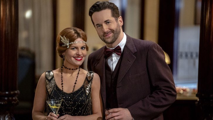 NiallMatterFans's tweet photo. One down, two to go...Be sure to set your DVRs and tune in to @hallmarkmovie this Sunday 8/11 at 9pm/8c for the 2nd all new #AuroraTeagardenMysteries movie #AnInheritanceToDieFor We’re ready, are you? @candacecbure @niallmatter @TheRealMarilu #Sleuthers #MustSolveSundays 🔍 https://t.co/UWiqUkRtzm