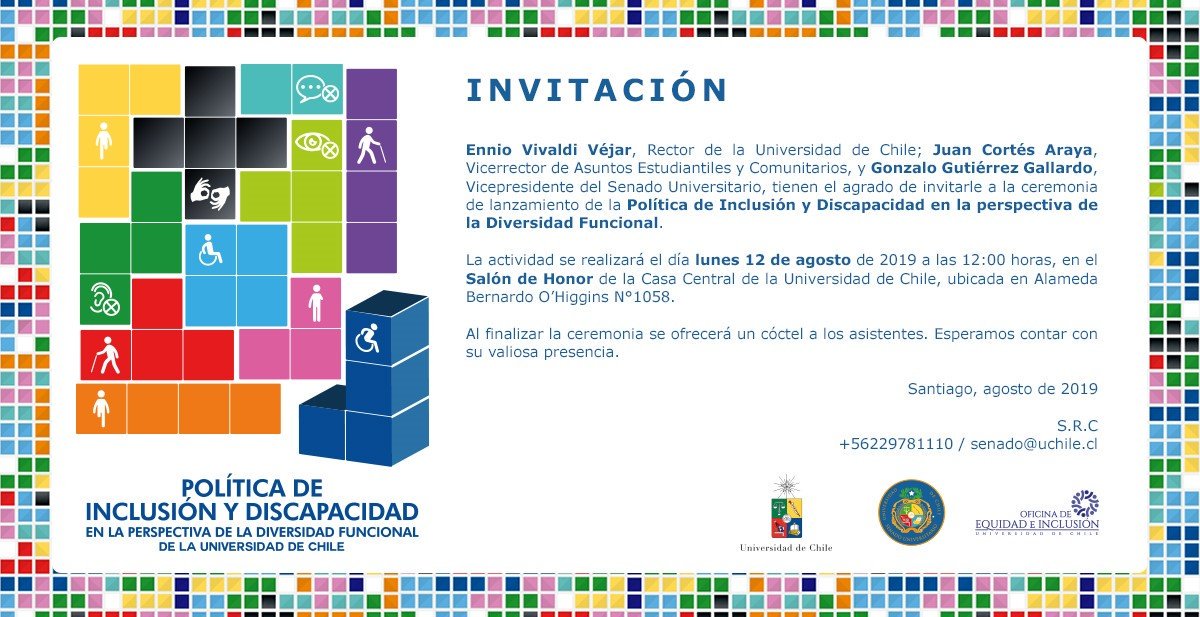 Oficina de Equidad e Inclusión - UCh tweet media
