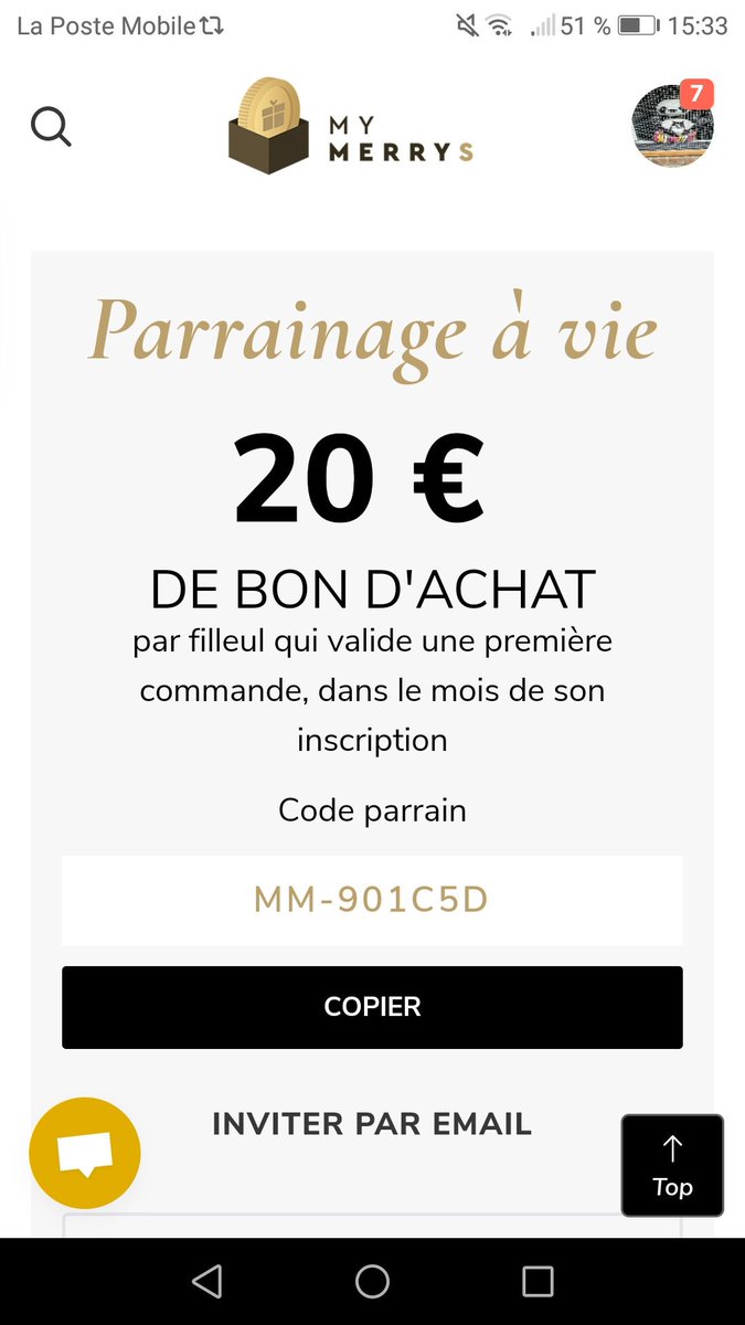 GoodBons's tweet image. 🌹Code parrainage :MM-901C5D 🌹