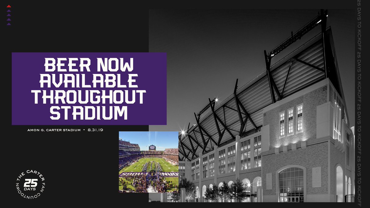 JDonati_SC's tweet image. The countdown rolls on‼️ Today I am excited to announce we will now make beer available for purchase to the public throughout the stadium. We look forward to seeing @MillerCoors and @sodexoUSA deliver a great experience for our fans❗️🍻🐸🏈 #GoFrogs #CountdownToKickoff