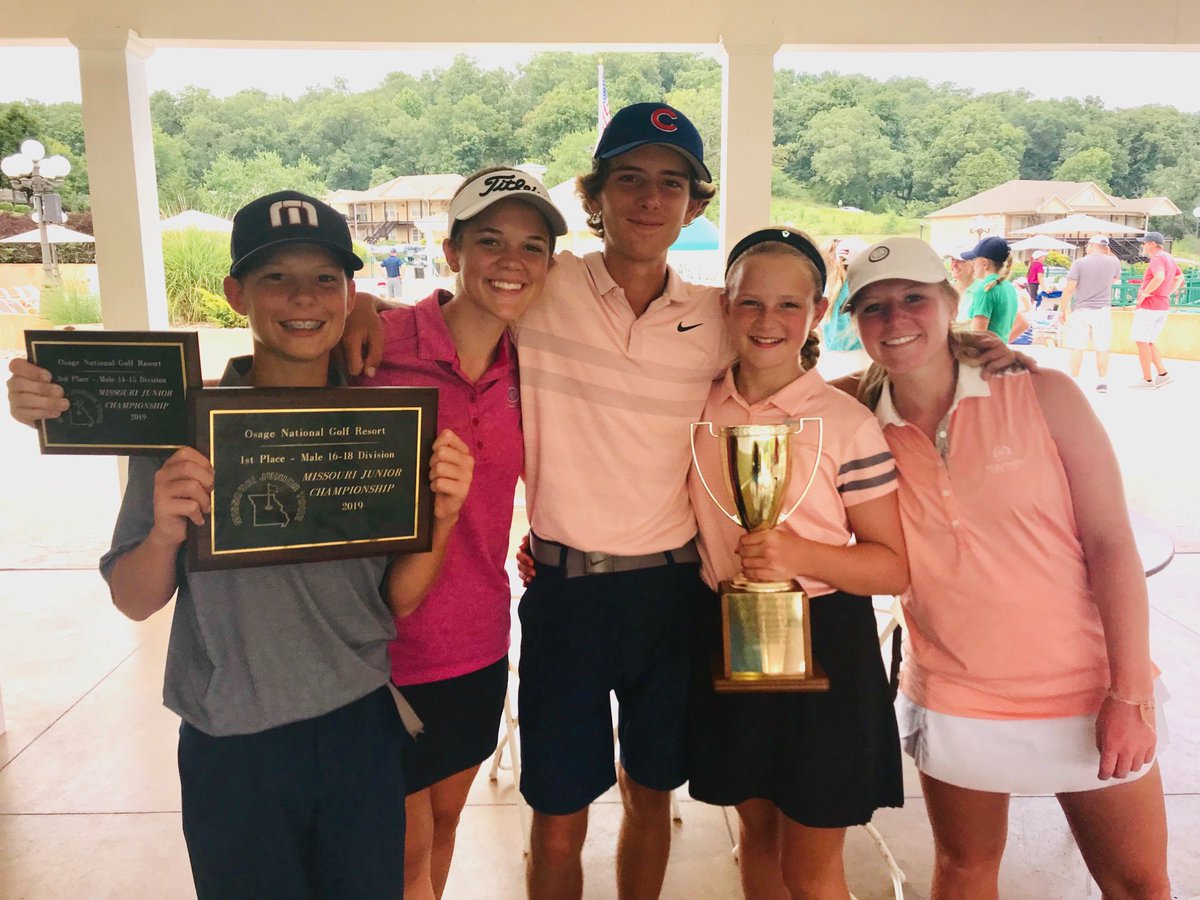Thanks for another summer of Missouri Junior Tour golf ⁦<a href="/MissouriGolf/">Missouri Golf Assn</a>⁩ ⁦<a href="/Will_Ech/">Ech</a>⁩!    This crew sure had fun!