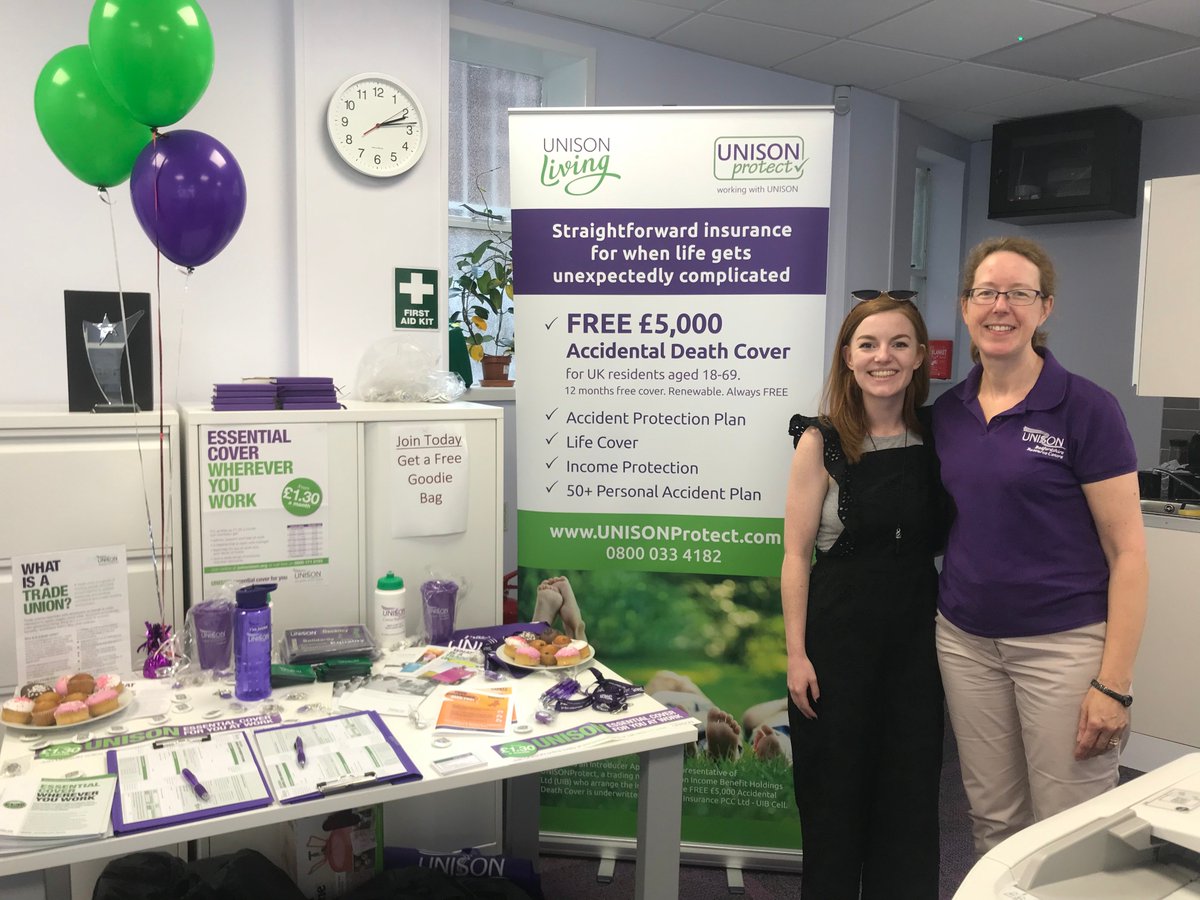 UNISONProtect's tweet photo. Spent a lovely Friday last week with the dedicated staff at the UNISON Bedfordshire Resource Centre, celebrating one year since their doors have opened. A great little spot to get more info on membership benefits, and to find out what UNISON can do for you! #UNISON #UNISONEastern https://t.co/oc01Af5eoo
