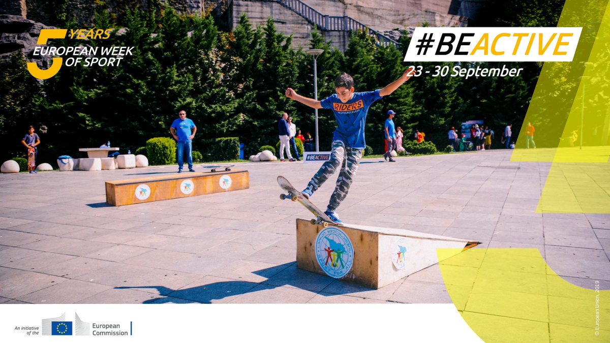 Outdoor public spaces don't only encourage physical activity - they help us integrate physical activity into daily life! 🏞👪 

Active urban spaces for active citizens 💪

#BeActive #EuropeanWeekOfSport
