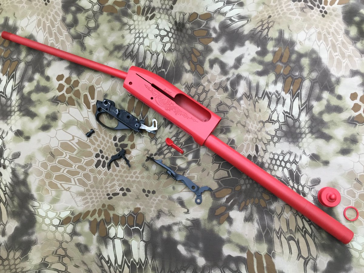 SuzutomoCoLtd's tweet photo. Remington Model 1100 Receiver and Fire Control Group
玩具も案外実銃通りにセラコート してるのうちしかないだろうな。

#Cerakote #セラコート #実銃 #M1100 #鈴友 #ガンテーラリング #Suzutomo #GunTailoring https://t.co/66k498VxkG