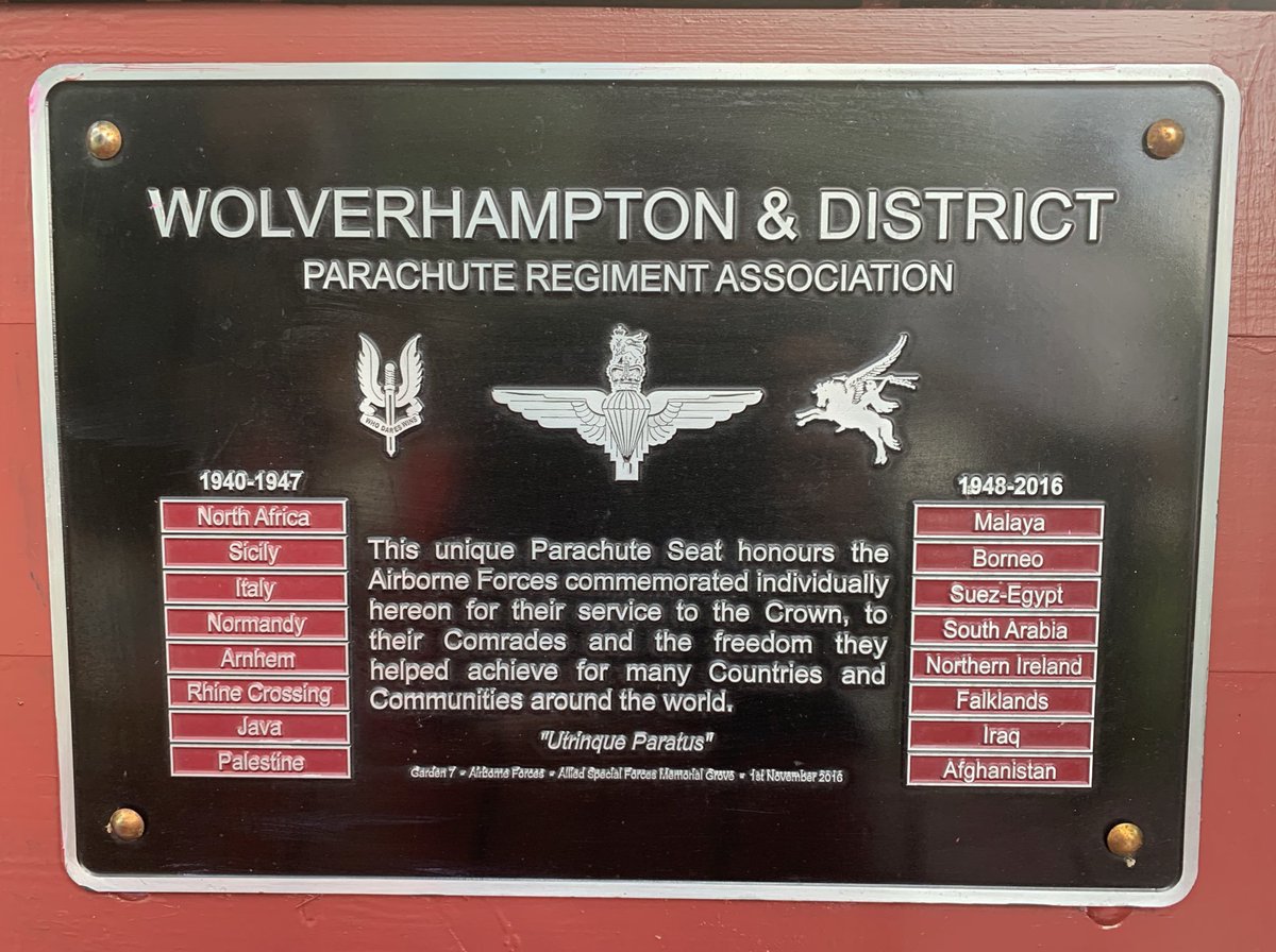 We’ve had a great day at the <a href="/Nat_Mem_Arb/">National Memorial Arboretum</a> on the unveiling of a memorial plaque for Joe! If you’re ever visiting, make your way over to the #AlliedSpecialForcesMemorialGrove #WWII #Arnhem #Veteran #JoeDavies #PC39 #Superintendent #WeWillRememberThem