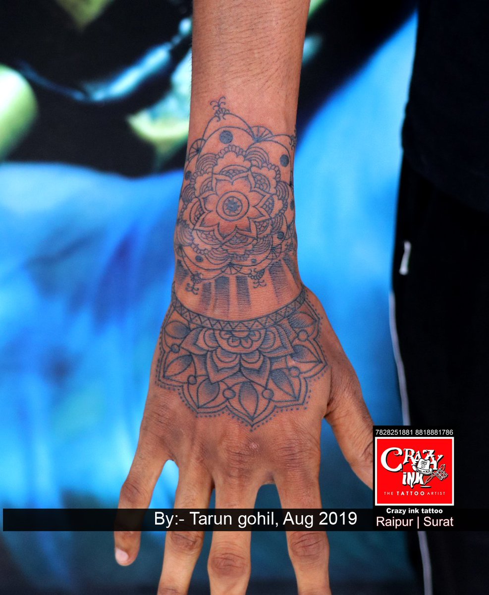 Picsart Hand Tattoo Png Transparent Png  vhv