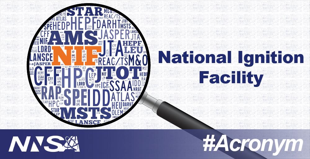 NNSANews's tweet photo. #HotEnough for you? #Summer is #hot, but the National Ignition Facility @Livermore_Lab is hotter! When it fires, NIF's target chamber becomes hotter than the #sun.
https://t.co/dzoxoRV0rt
#Acronyms #Acronym https://t.co/9ONedHrET1