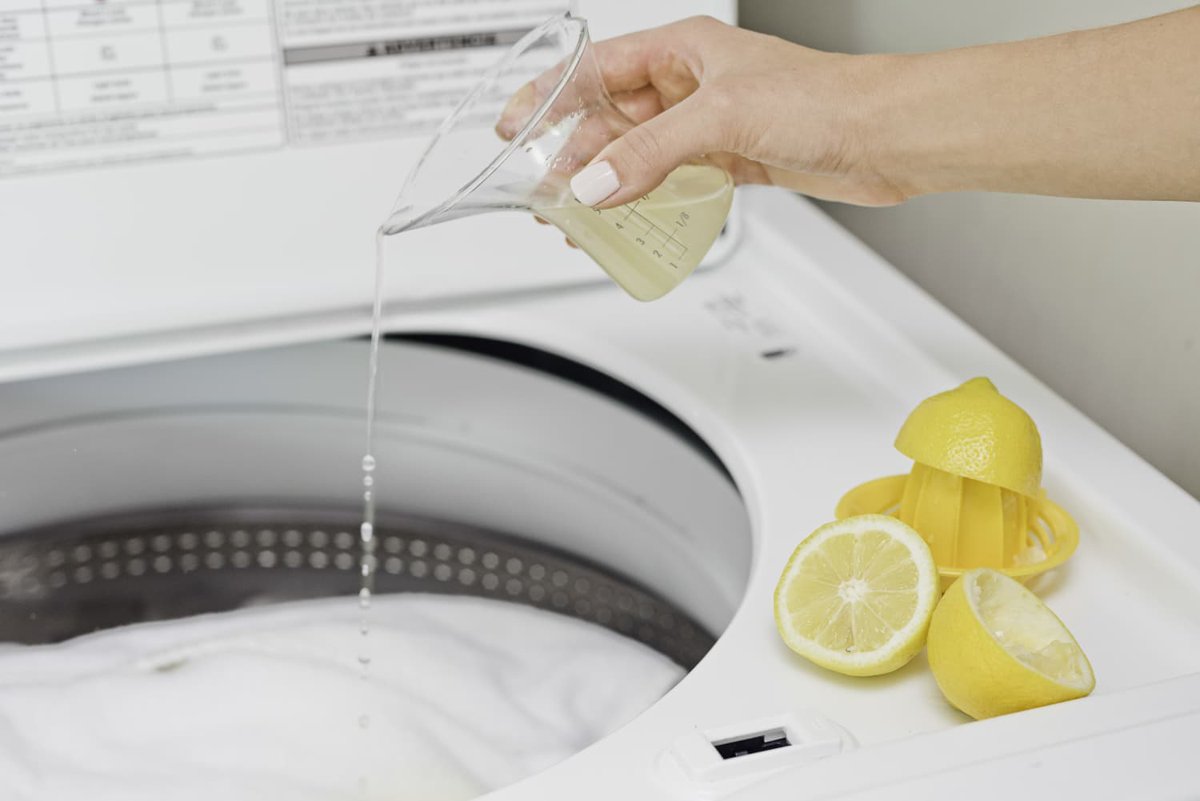 thekitchn's tweet photo. I Started Adding Lemon Juice to My Washing Machine — Here’s Why &amp; How It’s Going https://t.co/jm7ImULDsk https://t.co/lqL9RL6nDw
