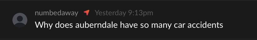 joby_jacob's tweet photo. Additionally comments in @CitizenApp_NYC show the locals want this issue addressed.
They say, “we need to protect our🚶♀️🚶 and 🚴🏾♂️🚴♀️”
They ask, “Why does Auburndale have so many car accidents?”
@NYC_DOT we should #FixNorthern and build a #CompleteUtopia! https://t.co/4nsjAy5pe4