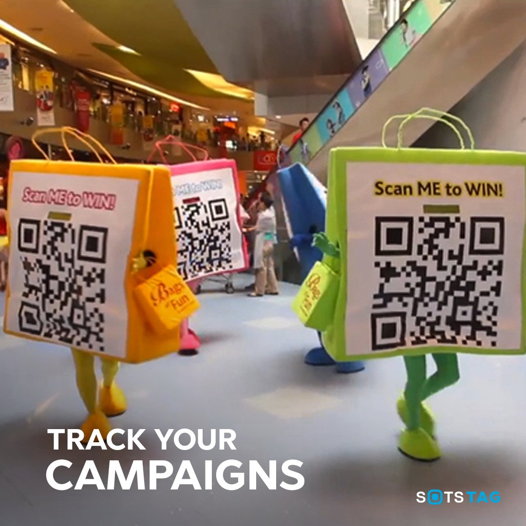 Наружная реклама с QR кодом