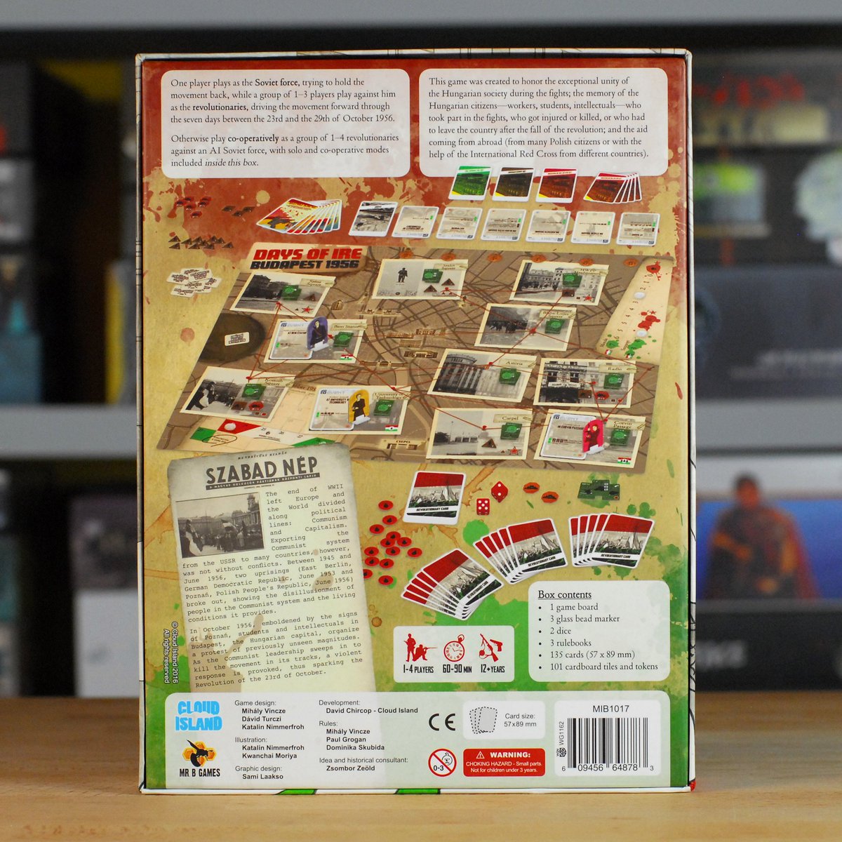 Your_Turn_Cafe's tweet photo. It's 1956, and waves of protest in Poland are once again showing cracks of the Eastern European communist bloc. One player takes charge of the Soviet forces. Other player(s) play as the leaders of the revolutionary forces #YourTurn #BoardGameCafe #boardgames #DaysOfIre @Mrbgames https://t.co/jski1RhZXB