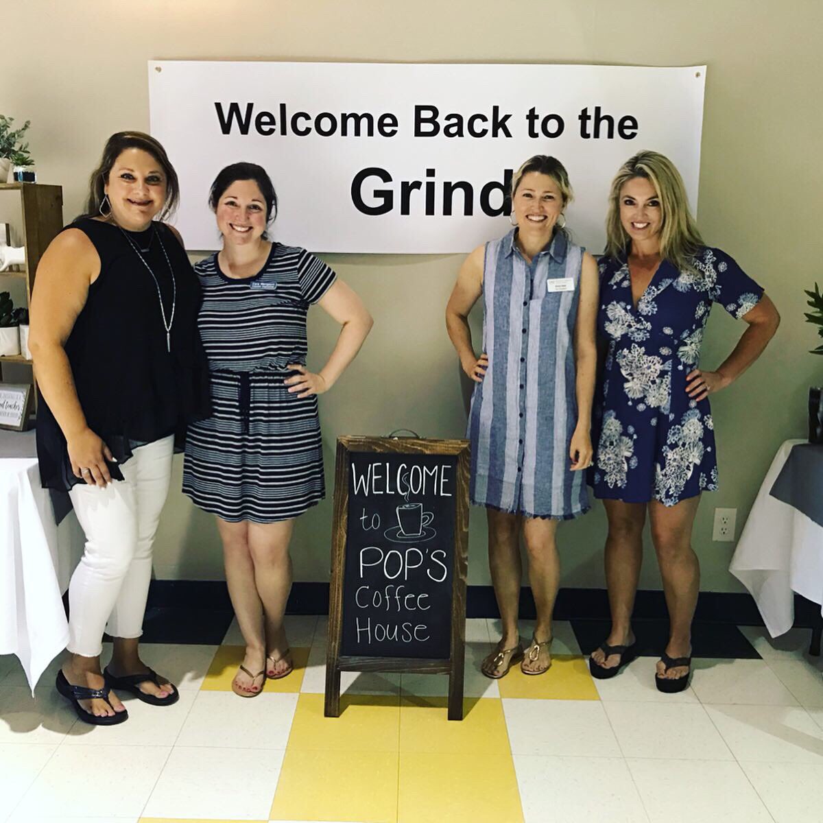 POPSchoolNews's tweet photo. Our POP Faculty and Staff would like to thank our incredible PVO and Hospitality Committee for treating us to a delicious lunch yesterday!✨ They turned the Cana Center into our very own POP Coffee Shop to help welcome us back to the grind☕️ #CaffeinateAndEducate #WeLoveOurPOPPVO https://t.co/jppx8vcZTG