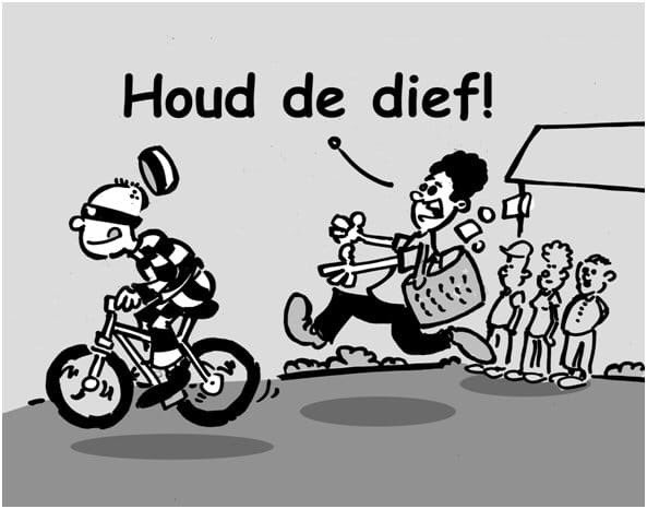 Gestolen uit parkeerweiland 2 koga dames fietsen, antraciet grijs, met zwarte spatborden. 1 van de beide fietsen heeft een spiegel en dubbele fietstassen merk koga. De ander heeft een tas op de drager zitten. #letop #houddedief.. #boerenmarkt <a href="/RTVNunspeet/">RTV Nunspeet</a> <a href="/TVElburg/">LOE-TV</a> <a href="/LOE_nieuws/">LOEmedia</a>