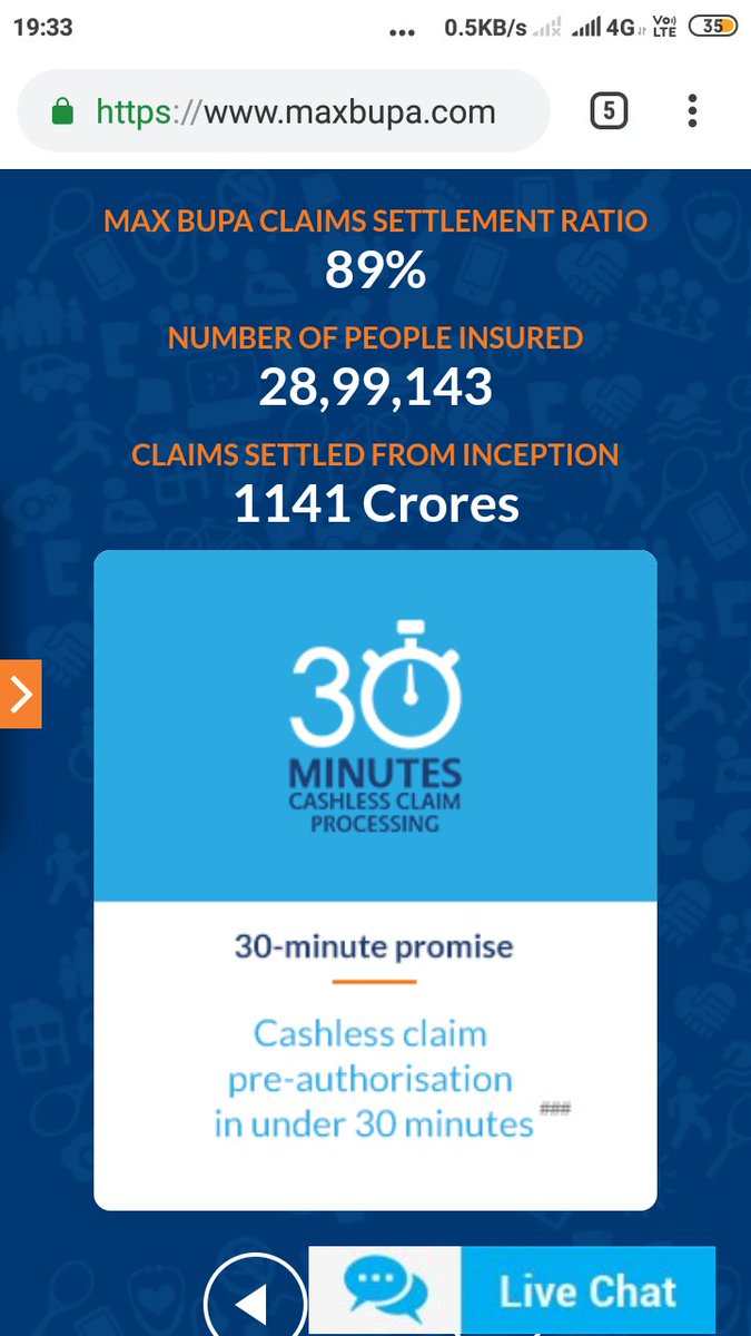 kashish2k8's tweet photo. @MaxBupa for last 3 hour your pathetic service team is doing nothing but spoiling your claim of service within 30 min. https://t.co/CGEIIIQLH1