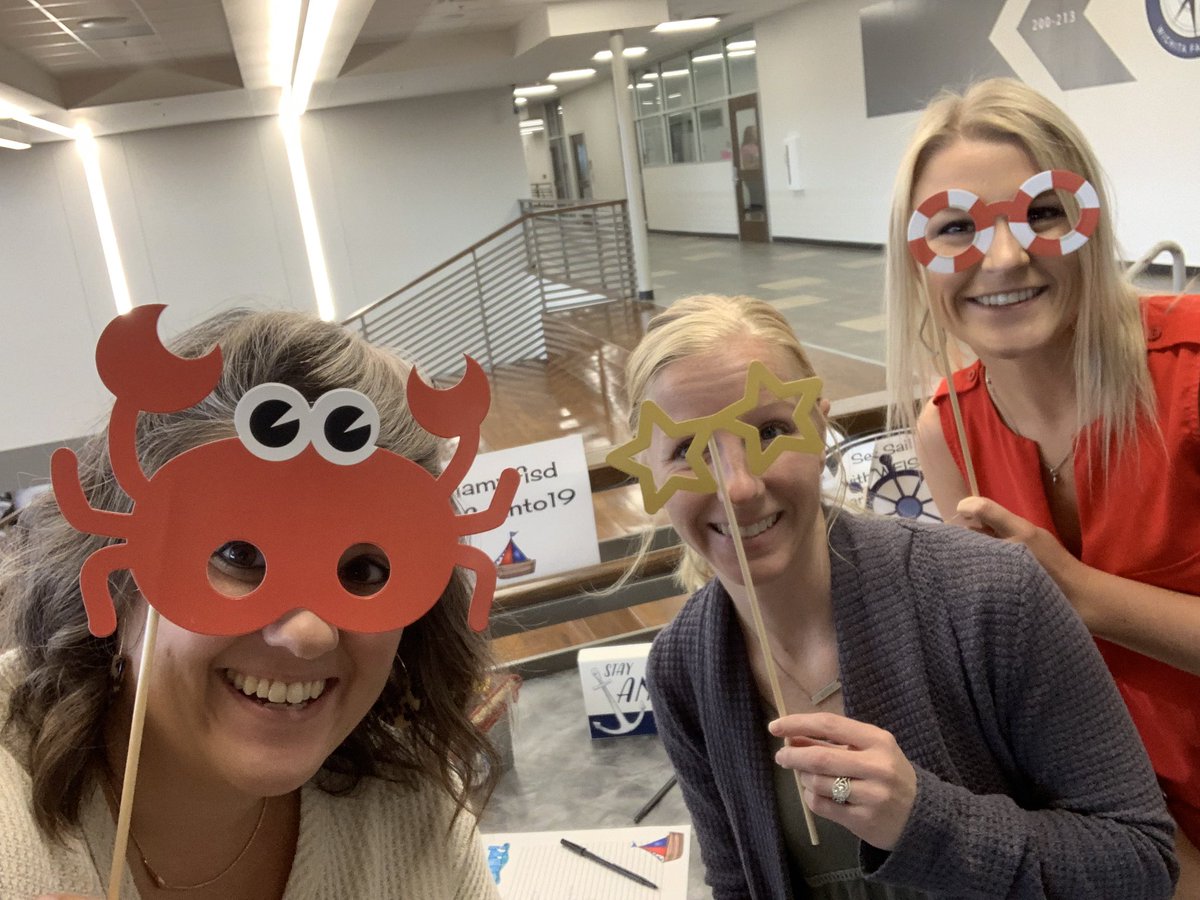 SaraRennhack's tweet photo. Sheppard Kindergarten Teachers are preparing to sail into a new year! #iamwfisd #wfisdnto19 https://t.co/HCP2xjOjV6