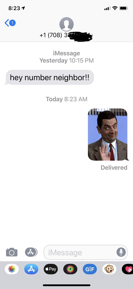 ChandaHahn's tweet photo. Apparently it’s a thing to text your number neighbor and post their response on the internet. Some are angry, rude, confused. Then someone texted me!!! And this is what they get! #postedfirst #beanforthewin #youmayendupinabook #yaauthor #ruthless https://t.co/170vxWTSyT