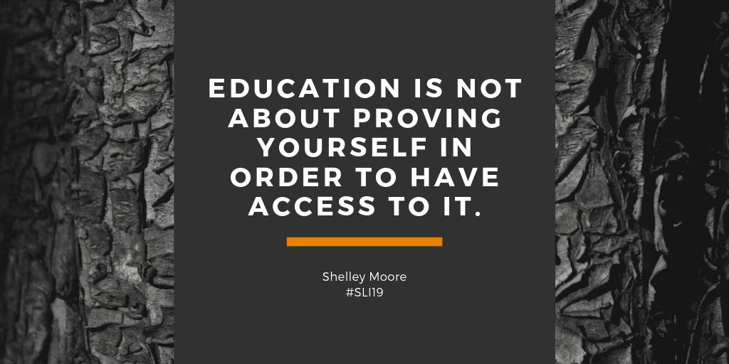 MrsJSweeney's tweet photo. @tweetsomemoore @julie_causton @inclusiveschoo1 #SLI19 #inclusion #WB4K https://t.co/vDUmZi1obT