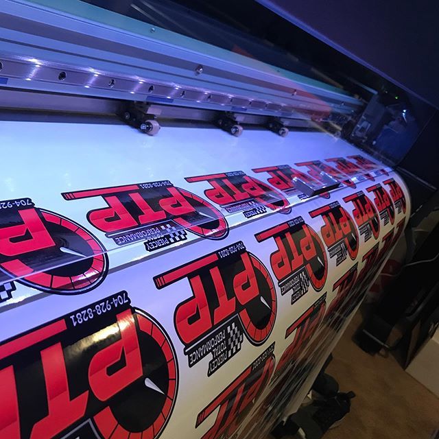 l2graphics's tweet photo. Got a returning customer with a new order on the way. He changed up colors and it turned out amazing. #level2graphics #level2 #l2graphics #l2g #vinyl #decals #stickers #diecut #printeddecals #vinylshop #printshop #ptp #performance #roland #vg #vg540 https://t.co/Gs6t6yADUT https://t.co/PuPHB8MPsc