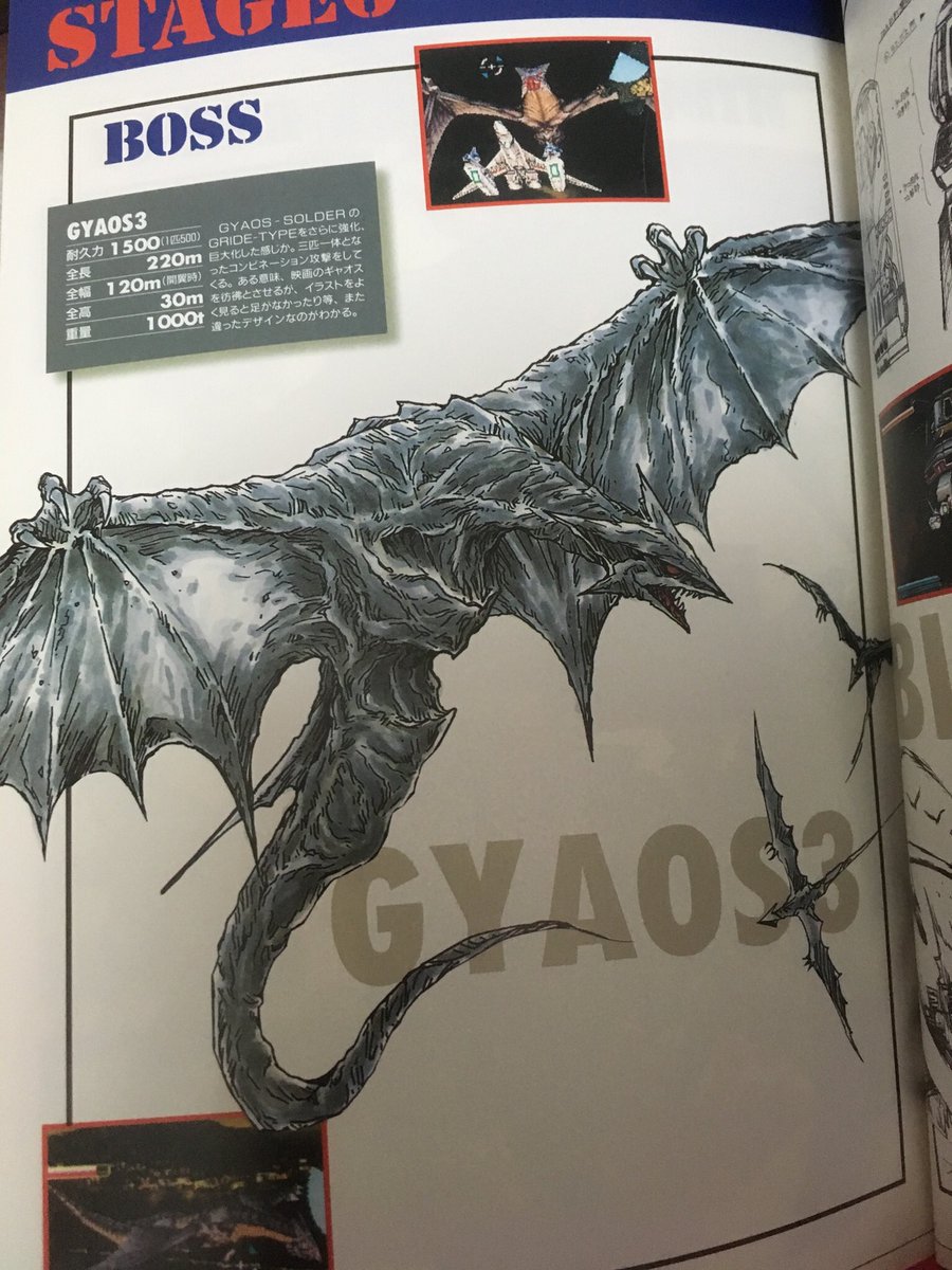 レア　ガメラ2000 オフィシャルガイド ガメラ2000とかぶっちゃけギャオスゲーやぞ