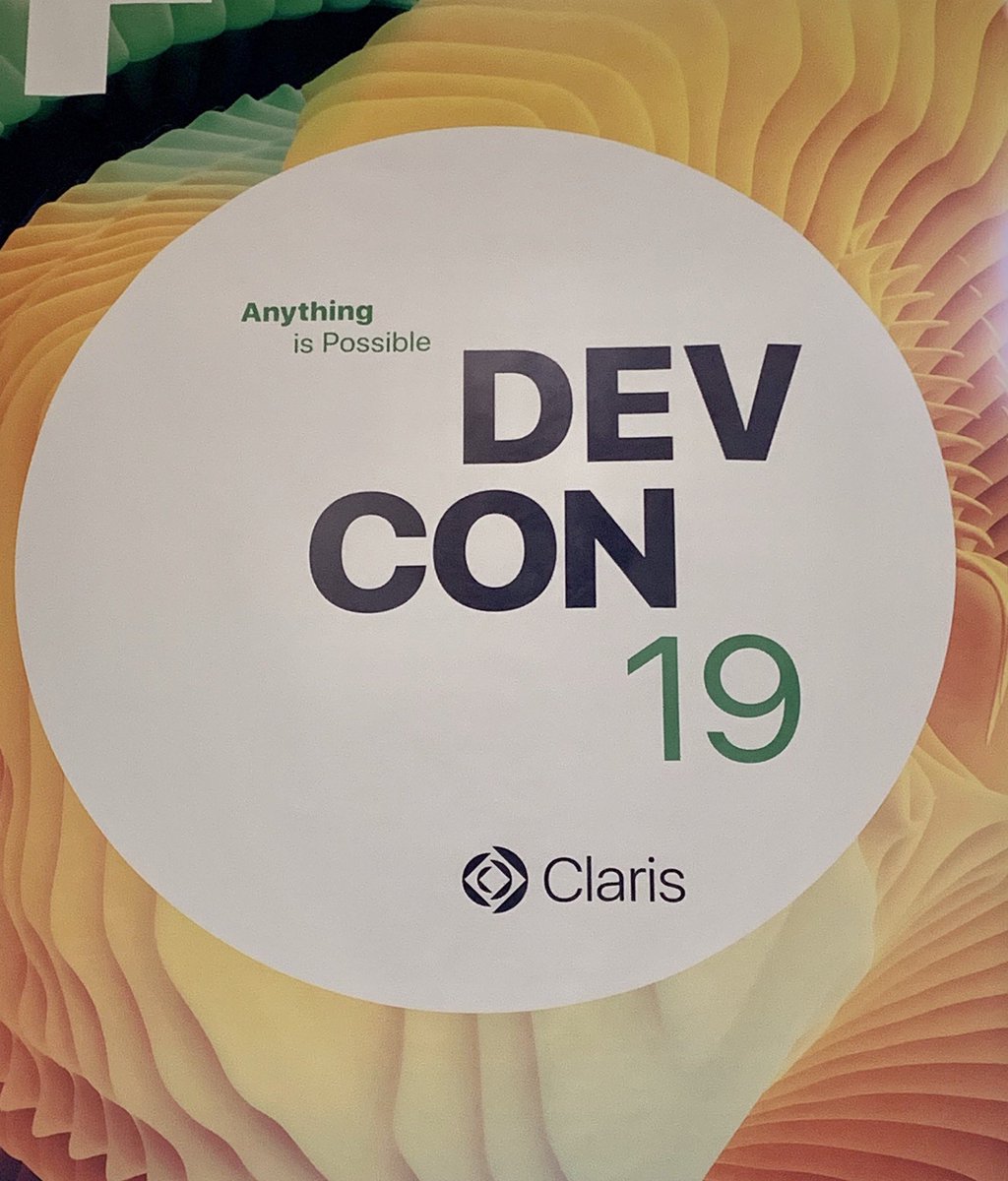 soyjavidura's tweet image. Say good by to #FileMaker Inc.
Say hello to #Claris.
Welcome back.
#FileMakerDecCon
#FileMakerDevCon2019