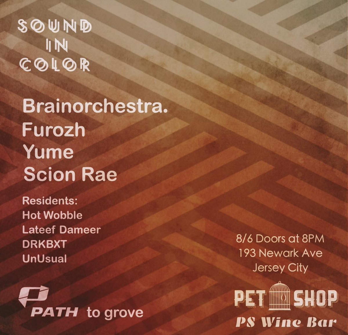 ThisIsUnUsual's tweet image. TONIGHT!!  AT THE PETSHOP IN JC.  #soundincolor