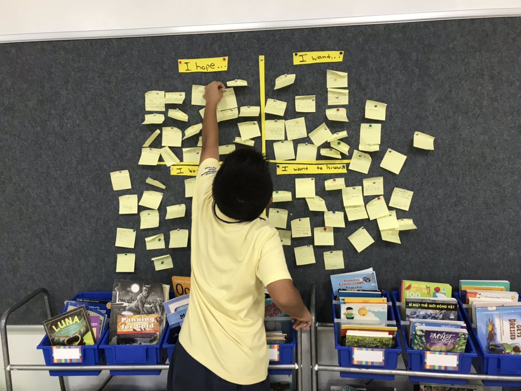 MrAttwellsClass's tweet image. Students want answers...it&apos;s good to know the questions. #AISVN #inquiry