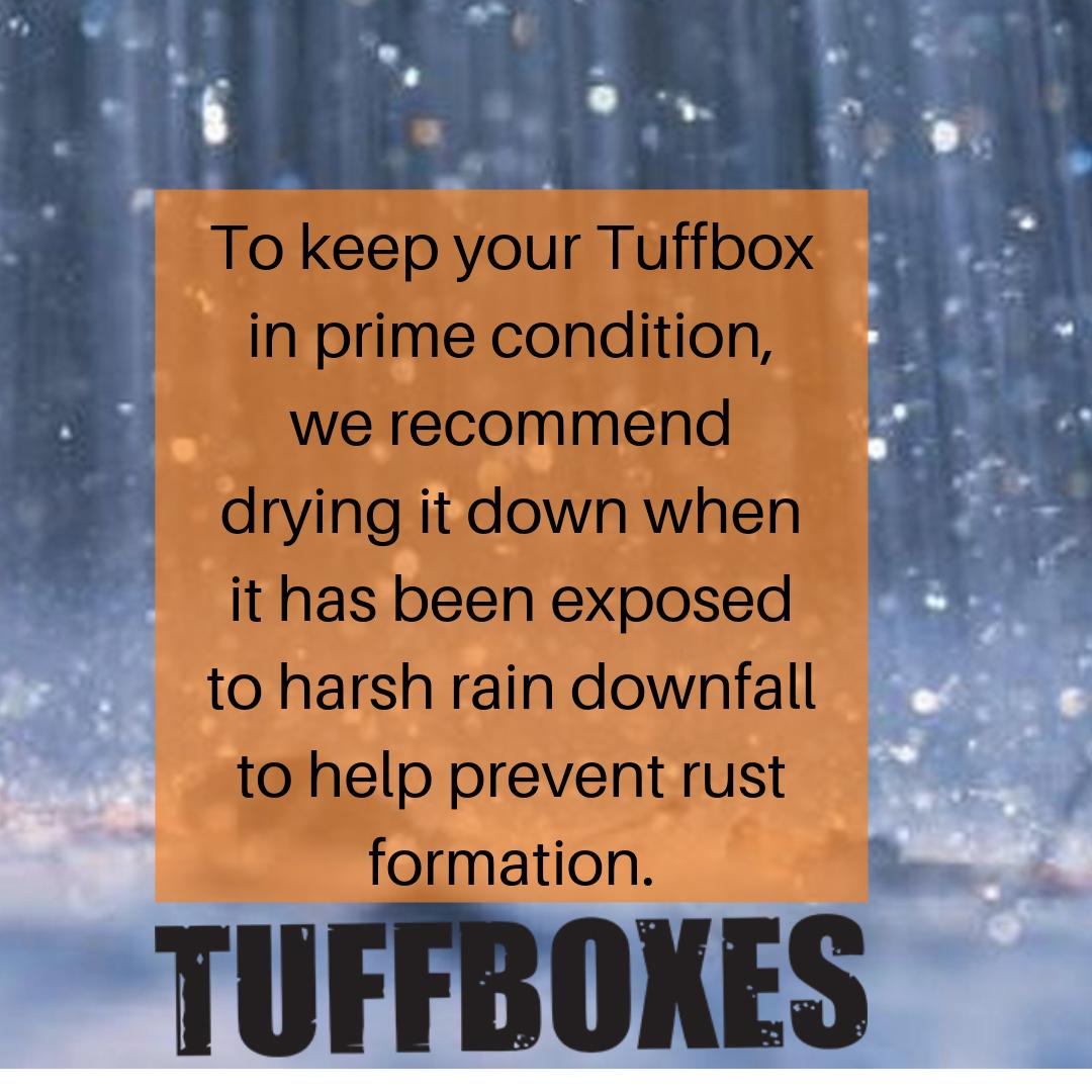 tuffboxes's tweet image. Keep your Tuffboxes safe in all weather conditions

#tuffboxes #safeandsecure #toolsecurity