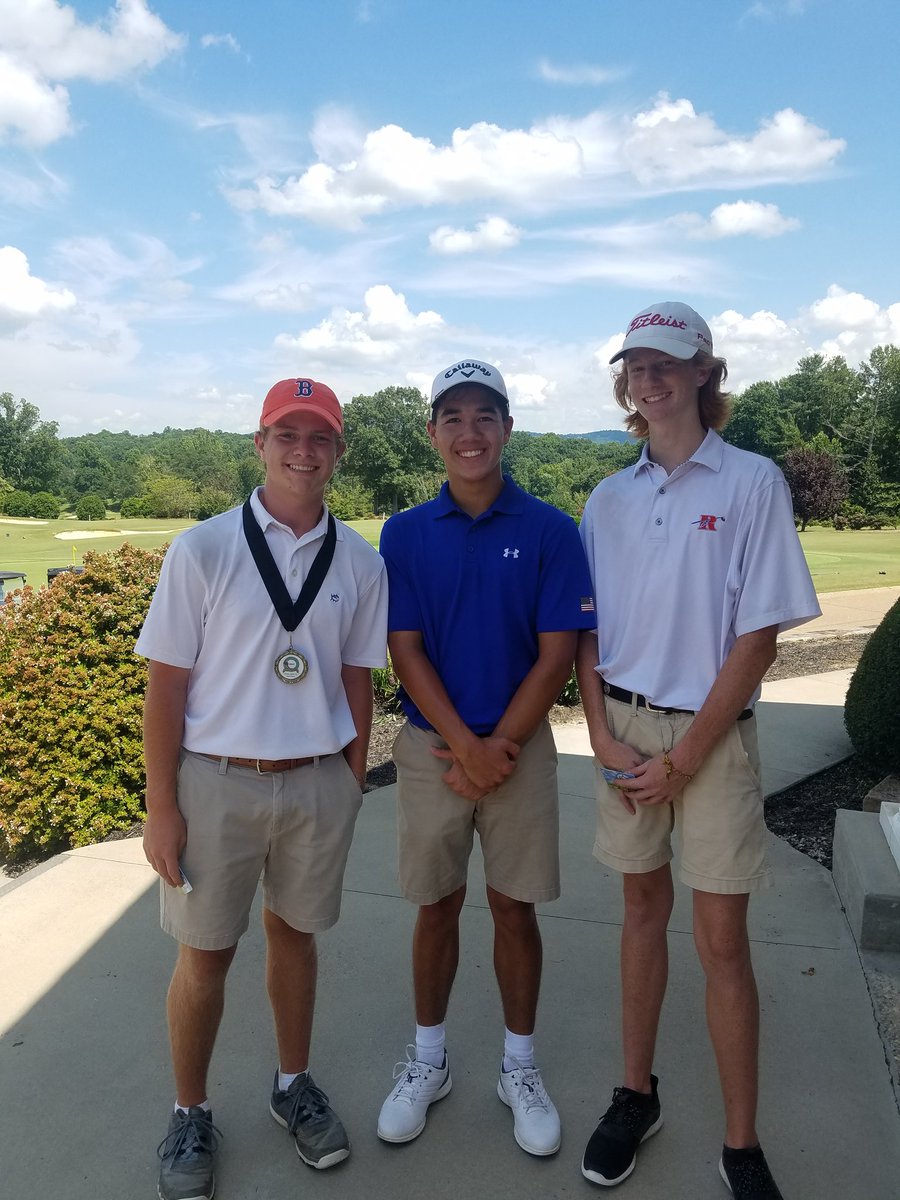 SCJGAGreenville's tweet photo. #GreenValley winner in the 15-18 Boys was Coan Luquire with a 72! #SCJGA https://t.co/Xzm69hqpz3