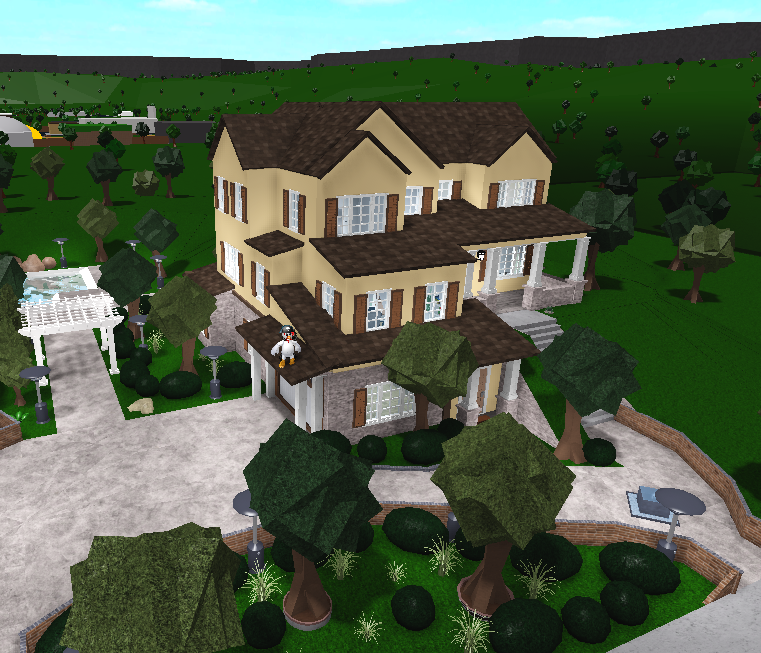o_Sakou_'s tweet photo. Wooo a house that I've been working on that I'm going to stop working on because it's somehow 500k?
It was suppose to be a 5 bedroom, 3 bath home, but it's started to lag meeeeee. 
@RBX_Coeptus @BloxburgNews @FroggyHopz_RBLX 
Pstt my couch is made out of wood xd https://t.co/67SnlvwR8w
