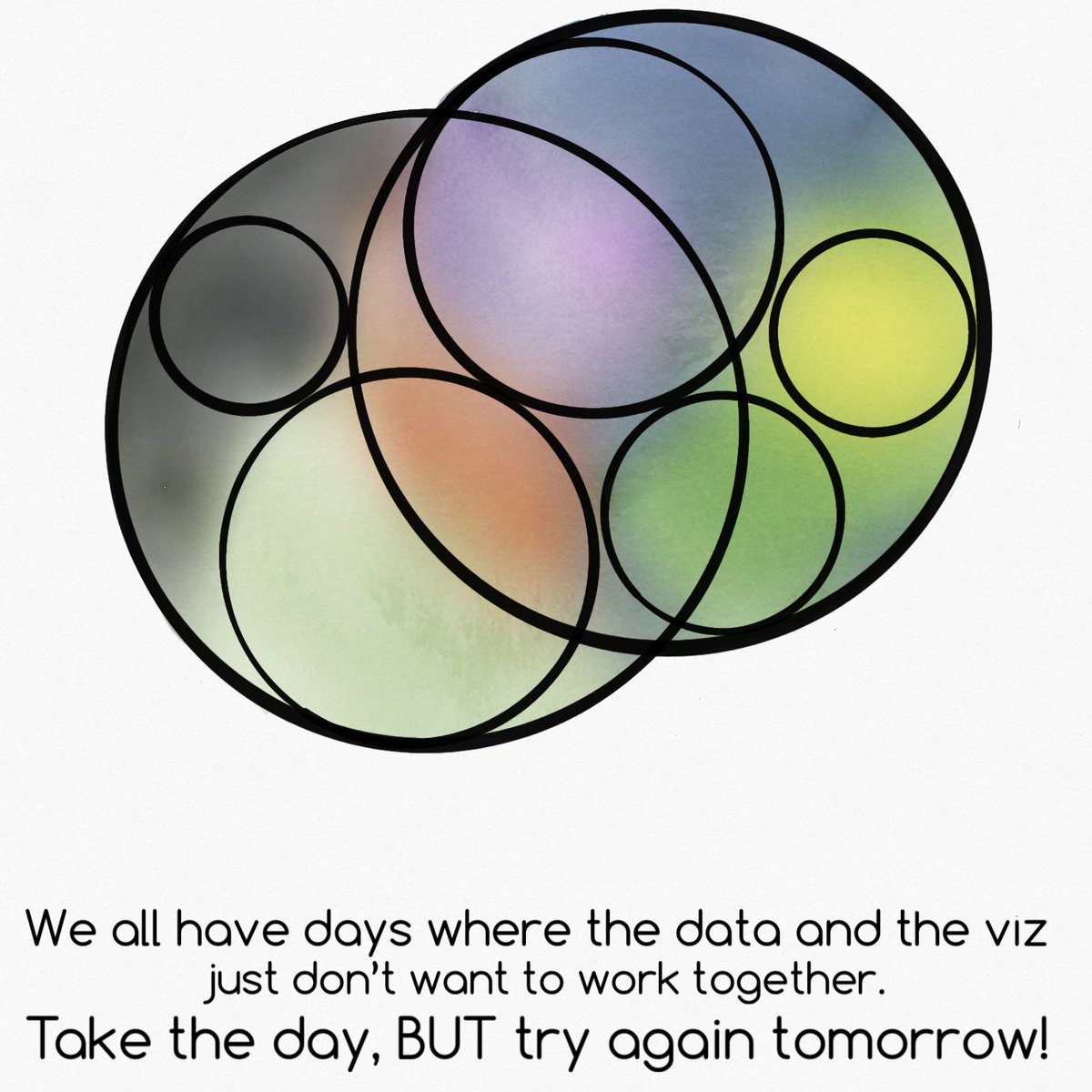 datahumorism's tweet image. Also use the time to just let your mind drift a bit. You never know what it will come back with and when it will be useful.

#datahumorism #vizblock #datablock #datavizblock