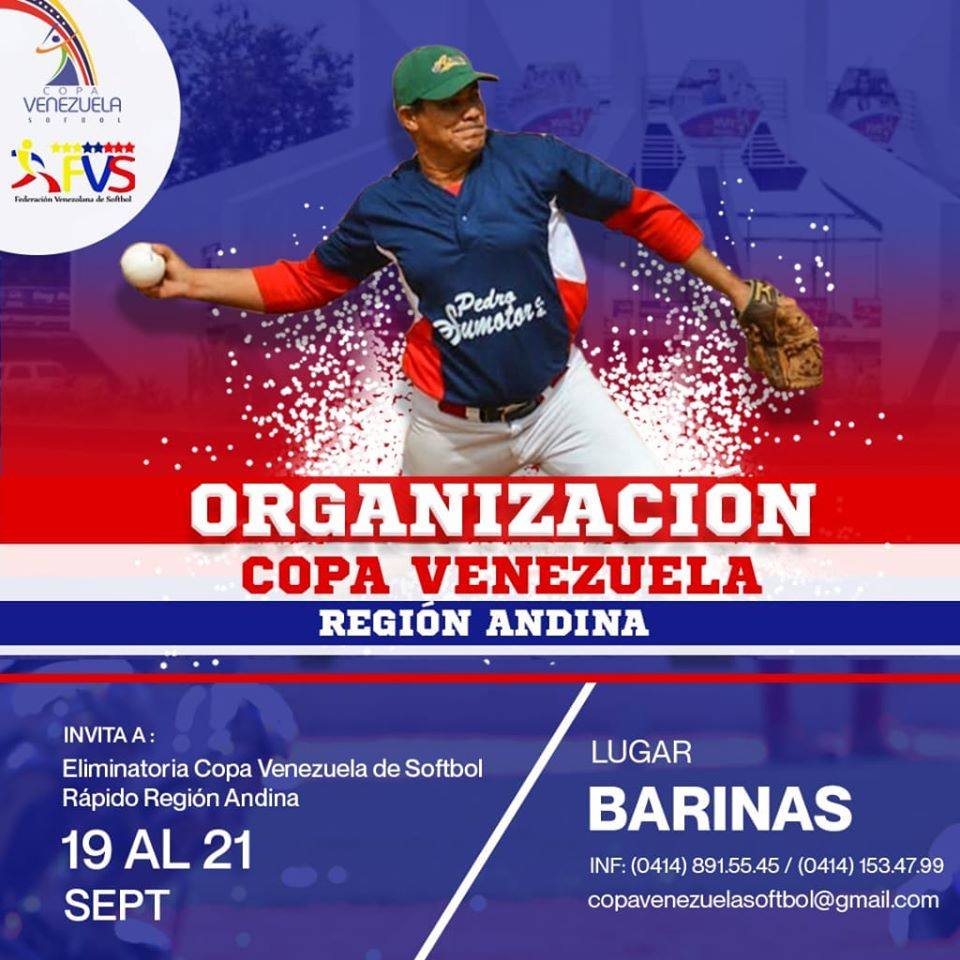 SANCHEZSALVA's tweet photo. BARINAS presenta la Región Andina .
#Copavzlasoftbol2019
#Barinas 
#RegionAndina https://t.co/ddkzLPjd0m