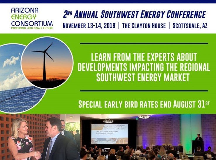 SWEnergy19's tweet photo. .@Az_Energy's #SWEnergy18 was an amazing #AzEnergy #STEMJobs #AzEconDev Event! #SWEnergy19 Announced Nov. 13-14 @ #ClaytonHouse @SRPconnect @APSfyi
 #Solar #Energy #Sustainablity #AzSmartCities #SmartCity #SmartGrid #AzDC20 #AzMeansBiz https://t.co/bXLjCC8cuf