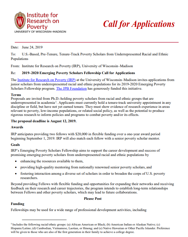 Poverty Research IRP tweet media