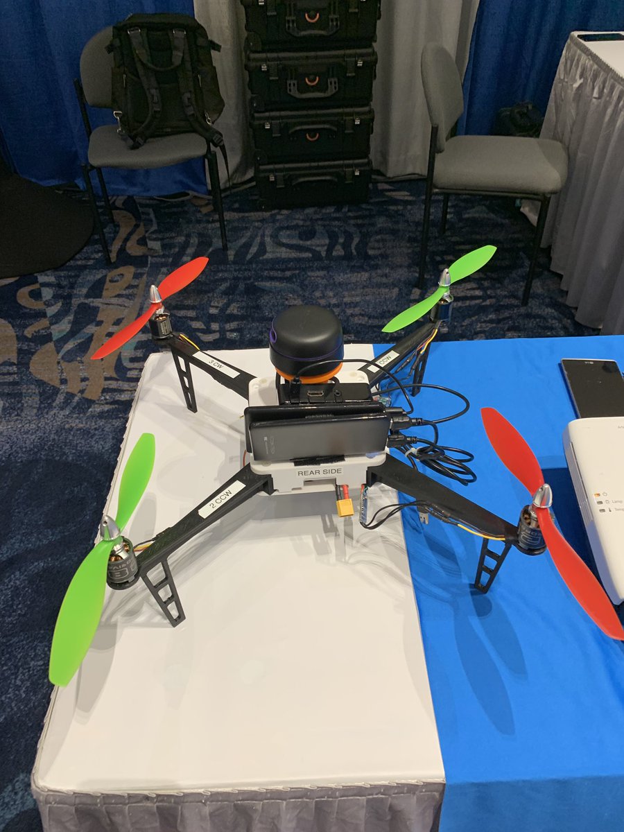 Horizon 360 is ready for the first presentations: Indoor scanning 3D printed UAV, followed by Blockchain starting 9:45. Make sure to be there at H-360 booth 104 @CIIProjSuccess @EvaleosK