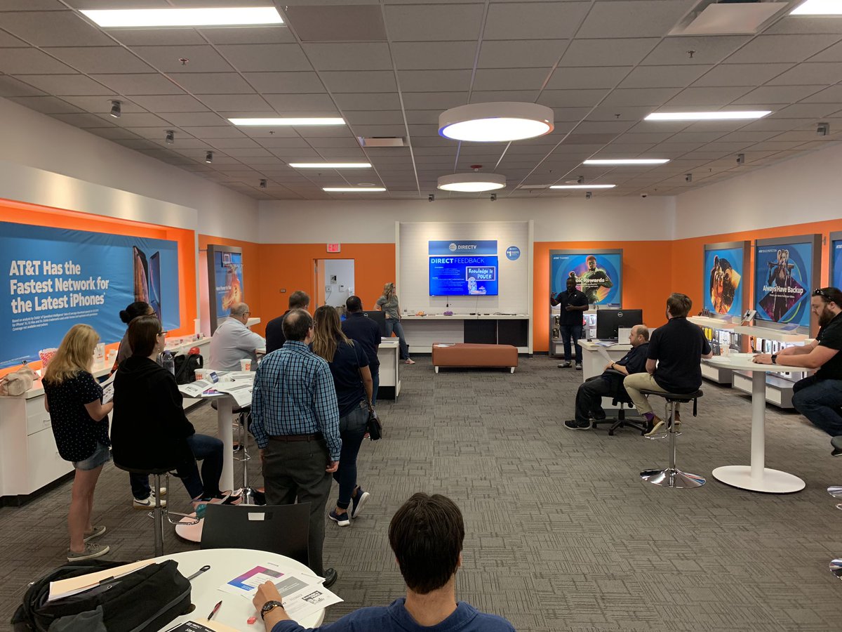 Higgins11Bob's tweet image. GREAT training session this morning #DIRECTfeedback model! @CarolineeeeRose @JeffRCarter1 were super smooth in their Role Plays. So excited to get this going in stores TODAY
Thanks to @Matt__Rash for the content  @Mike_V_Lamb @SeanPayne_ATT @judy_cavalieri @Trisha__Torres