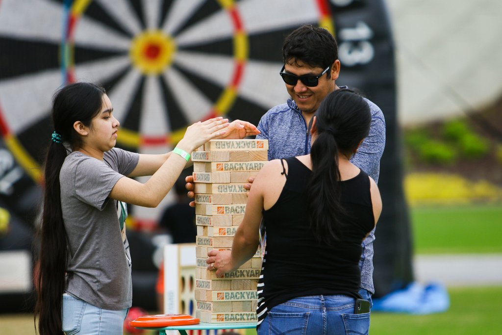 thdbackyard's tweet photo. How will you stack up against the law of gravity? ๐ค
It's the classic #Jenga conundrum - a stack-crashing game that we'll be playing this Saturday in the #BestBackyard! We will see you for Super Saturday from noon to 5 pm.
#thdbackyard #midtownatl #iloveatl #myatl https://t.co/EEZZtmLARL
