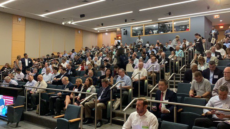 sandhillna's tweet photo. Wow, What an amazing, sold out crowd at #MITCDOIQ , we enjoyed meeting so many #CDOs! Don't forget the symposium will be returning again next year, and Sandhill's very own @robert_lutton will be co-directing again! https://t.co/Be6geGMh1u