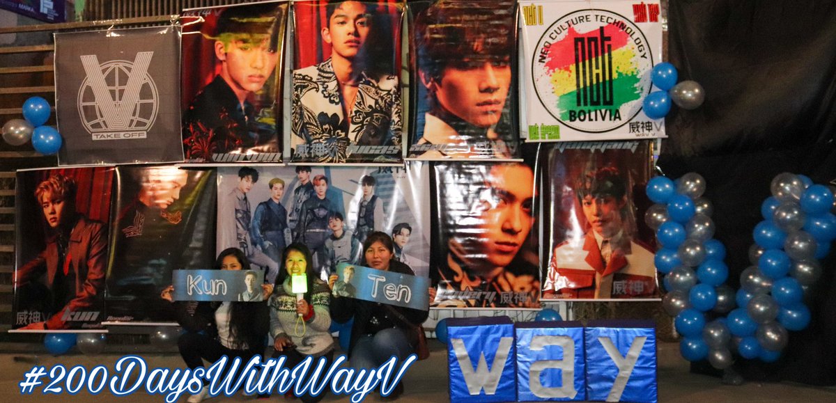NCTBolivia's tweet photo. 「ESPECIAL | 190805」✨#200DaysWithWayV #WayV200Days 🌱
Los amamos y estamos muy orgullosas 😘 We❤WAYV
#WeiShenV #WayV #威神V
#KUN #钱锟 #WINWIN #董思成 #TEN #李永钦 #LUCAS #黄旭熙 #HENDERY #黄冠亨 #XIAOJUN #肖俊 #YANGYANG #刘扬扬
#NCT
#NCTBolivia
@WayV_official @NCTsmtown https://t.co/FoBtML3aVi